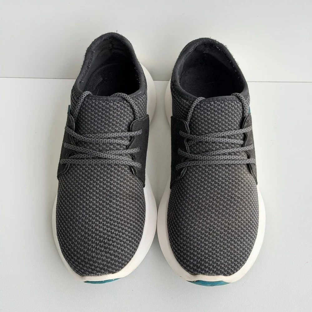 Vessi Everyday Classic Sneakers Women 8 Black Waterproof Knit Lightweight Casual